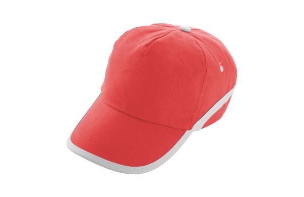 Baseball Kappe Line, rot