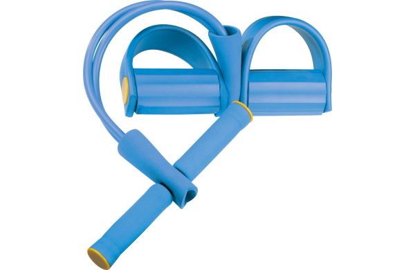 Bauch- und Rückentrainer - hellblau