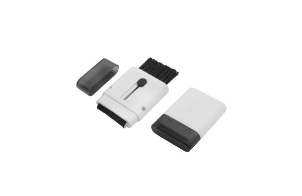 Bildschirm- und Tastaturreiniger "2 in 1", weiß