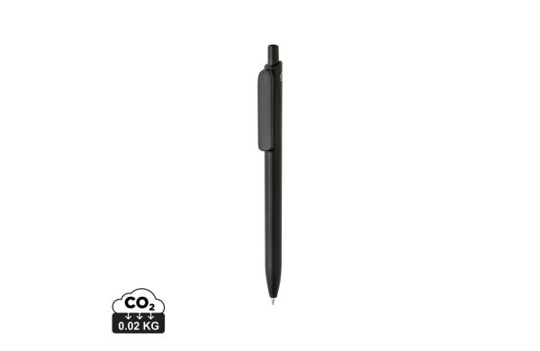 Botl Kugelschreiber aus GRS-zertifiziert recyceltem ABS, schwarz, blau