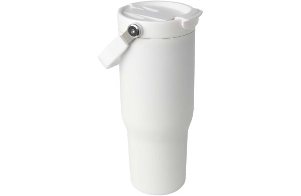 Bronx 900 ml RCS-zertifizierter Kupfer-Vakuum Isolierbecher aus Edelstahl mit Doppelfunktionsdeckel, weiss