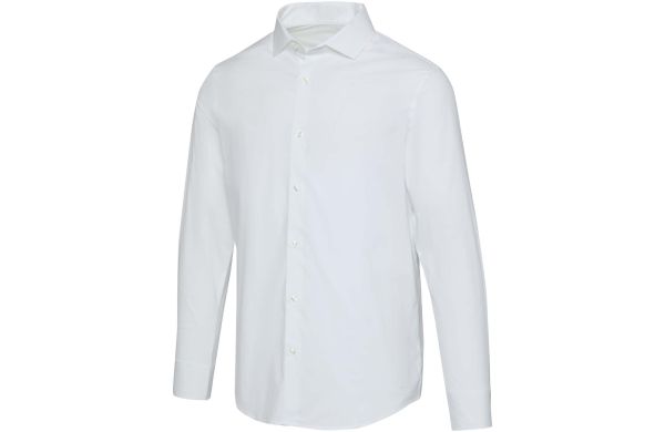 Carnelian Popeline Hemd, weiss, XS