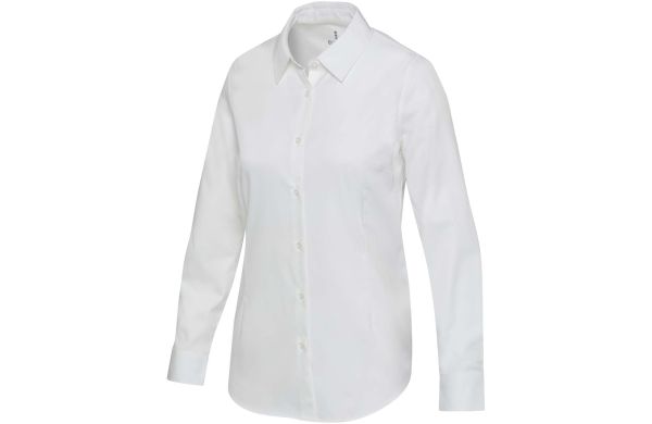 Citrine Twill Bluse, weiss, XS