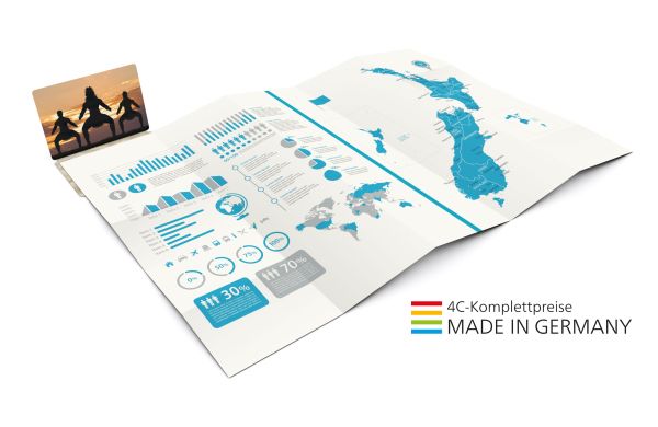 Concept-Card Large green & blue, 50 Offset 