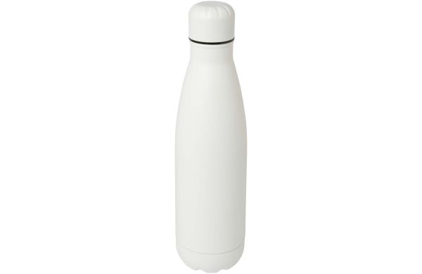 Cove 750 ml RCS-zertifizierte, einwandige Trinkflasche aus recyceltem Edelstahl, weiss