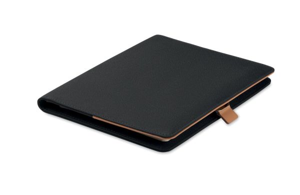 DIN A5 Konferenzmappe RPET - schwarz