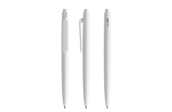 prodir DS11 PMP Push Kugelschreiber Weiß, blaue Mine