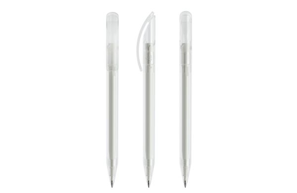 prodir DS3 TFF Twist Kugelschreiber Klar  , blaue Mine