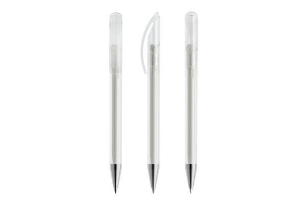 prodir DS3 TFS Twist Kugelschreiber Klar, blaue Mine