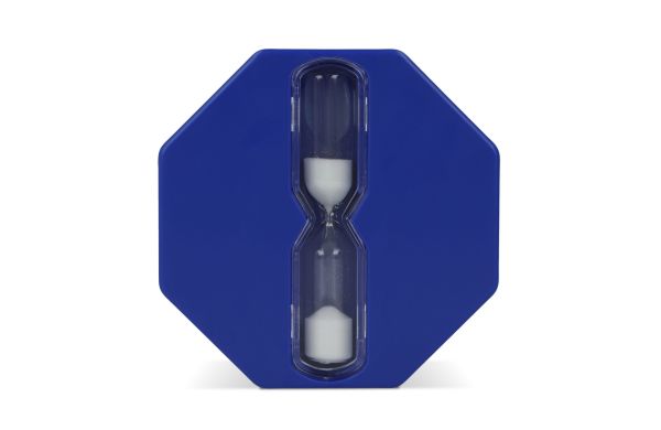 Dusch-Timer Sechseck - 5min, blau