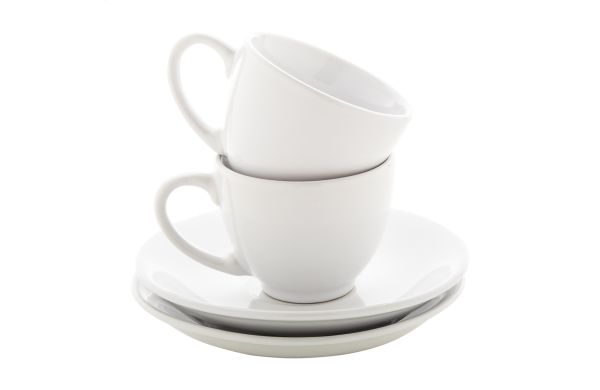 Espresso-Set Mocca, weiss
