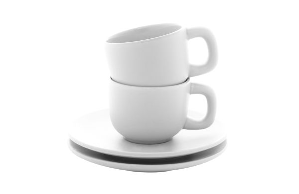 Espressotassenset Caturra, weiß