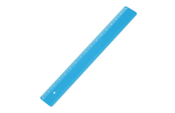 EXPRESSDRUCK Lineal 16 cm_ blau