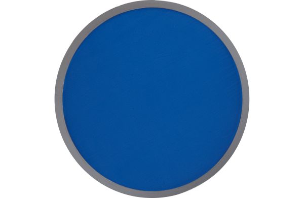 Faltbare Wurfscheibe aus Polyester mit Etui - blau