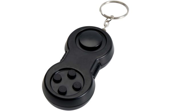 Fidgix Controller Fidget Schlüsselanhänger, schwarz