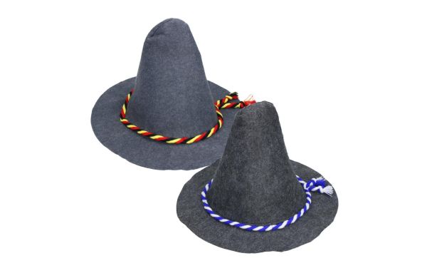 Filzhut "Seppel", grau/blau