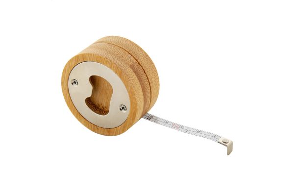 Flaschenöffner mit Maßband Meaboo, weiss
