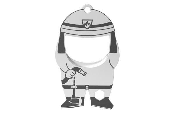 FLASCHENOEFFNER fred firefighter 