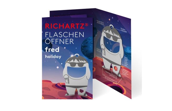 RICHARTZ FLASCHENÖFFNER fred holiday