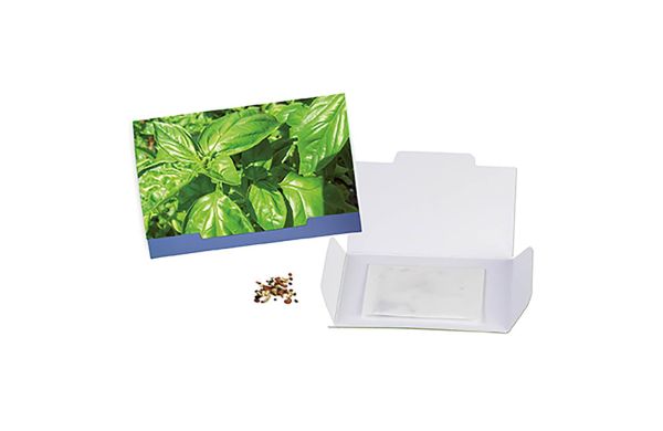 Flower-Card mit Samen