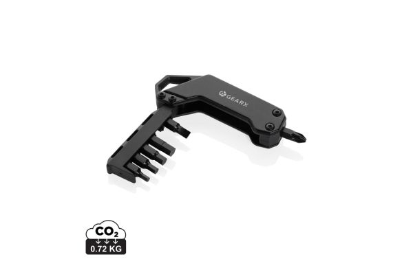 Gear X Schraubendreher Werkzeug, schwarz