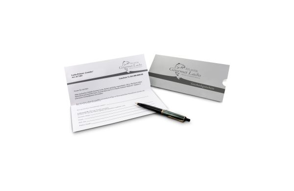 Geschenkartikel: Lachs-Gutschein: Genießer