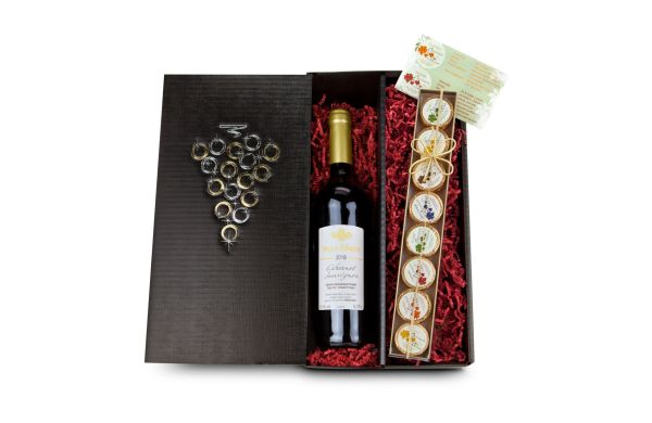 Geschenkset: Chocolate for wine
