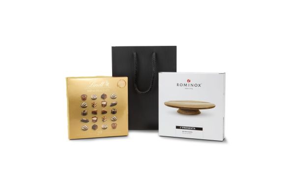 Geschenkset: Pralinen-Étagère