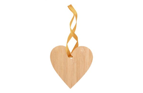 Holonda Weihnachtsbaumschmuck, natur, Herz