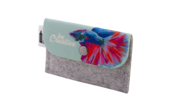 Individuelle Geldbörse CreaFelt Money, weiss