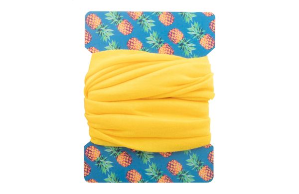 Individuelle Karte für Multifunktionsschal BandanaShow, weiß