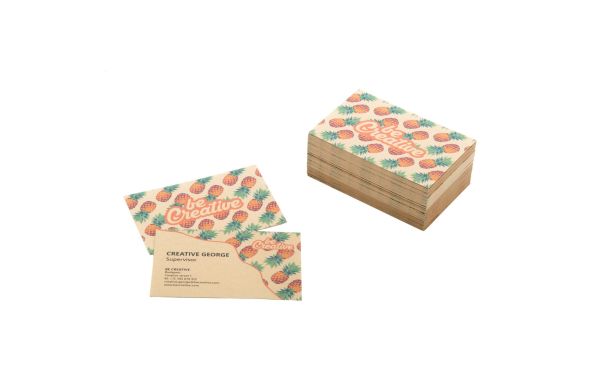 Individuelle Visitenkarten Visicard Eco, weiss