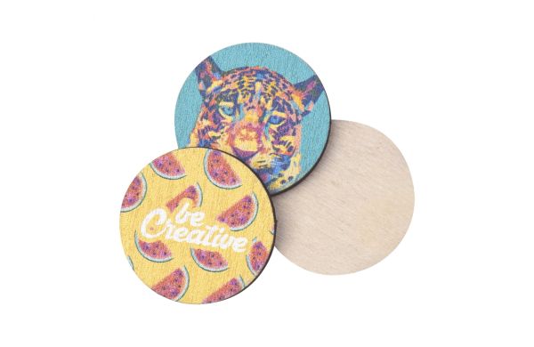 Individueller Einkaufswagenchip ColoCoin, weiss