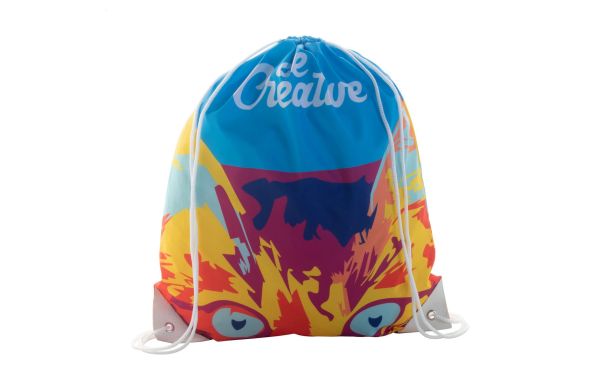 Individueller Turnbeutel CreaDraw Plus, weiß