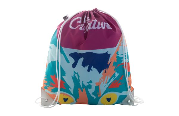 Individueller Turnbeutel CreaDraw Plus RPET, weiß