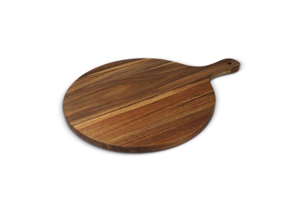 InSideOut Servierplatte aus Holz rund, 31,5cm, holz