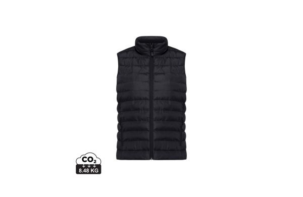 Iqoniq Meru Damen Bodywarmer aus recyceltem Polyester, schwarz, L