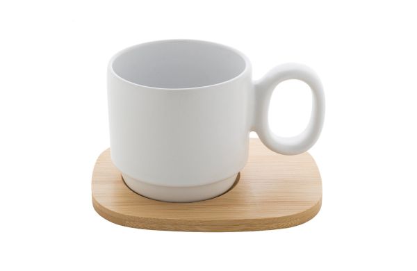 Kaguya Keramikbecher, weiss