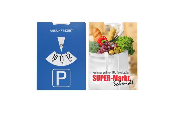 Kartonparkscheibe für Deutschland