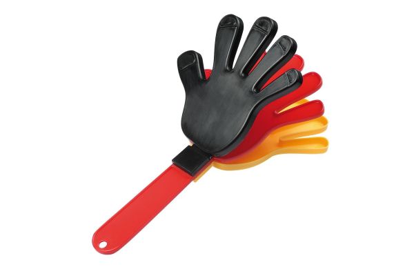 Klapper "Hand", Deutschland, mehrfarbig