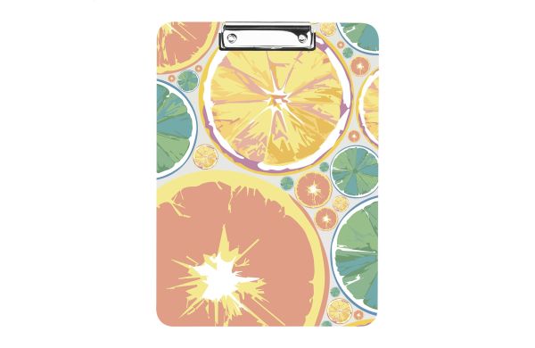 Klemmbrett Woopy, weiss