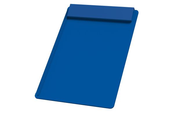 Klemmbrett DIN A4 Alpha_ blau-blau