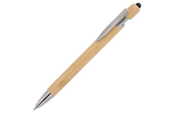 Kugelschreiber Paris Bamboo Stylus, natur