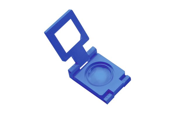 Lupe "Fold 5 x", blau