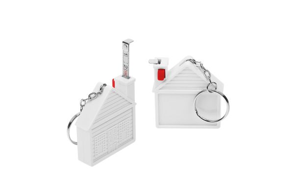 Maßband Haus_ weiss