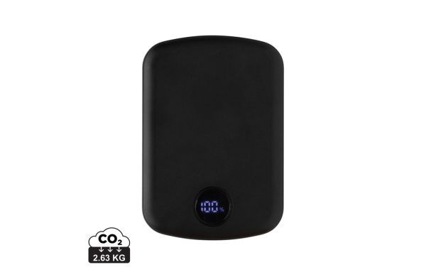 MagBoost 5.000mAh magnetische Powerbank aus RCS rec. Plastik, schwarz