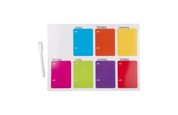 Magnet-Tafel Nietix, weiss