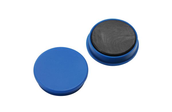 Magnet_ rund_ blau
