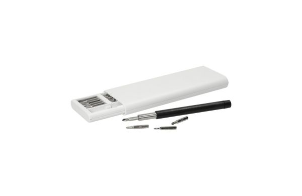 Mini-Schraubendreherset "BitKit", weiß