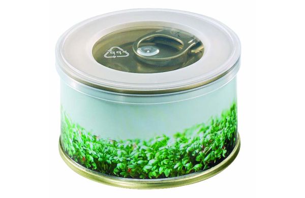 Minigarten Kräuter ohne Magnet, Durchmesser  73 x 38 mm